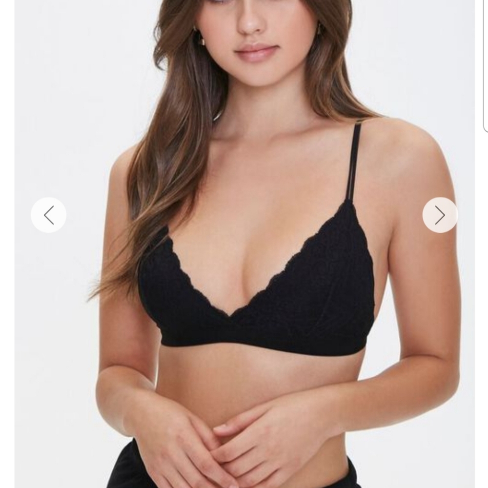 NWT black bralette